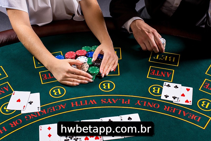 Mesa de Blackjack hwbet
